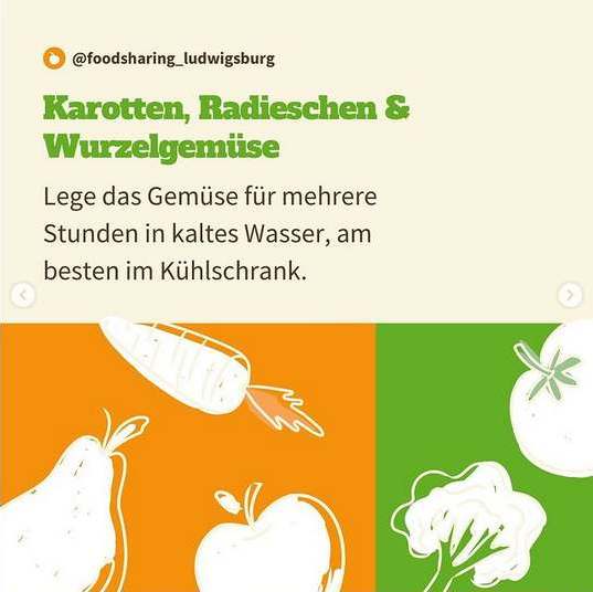 So kannst Du Radieschen, Wurzelgemüse und Karotten auffrischen.