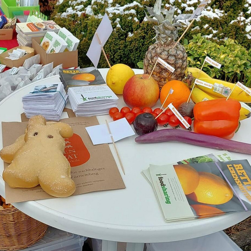 foodsharing beim Drahteselmarkt in Sachsenheim 2022