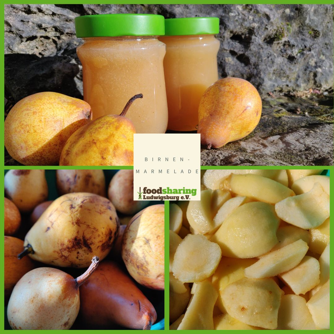Birnenmarmelade einfach selbst gemacht
