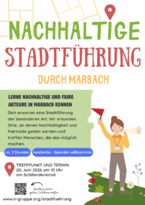Nachhaltige Stadtführung Marbach
